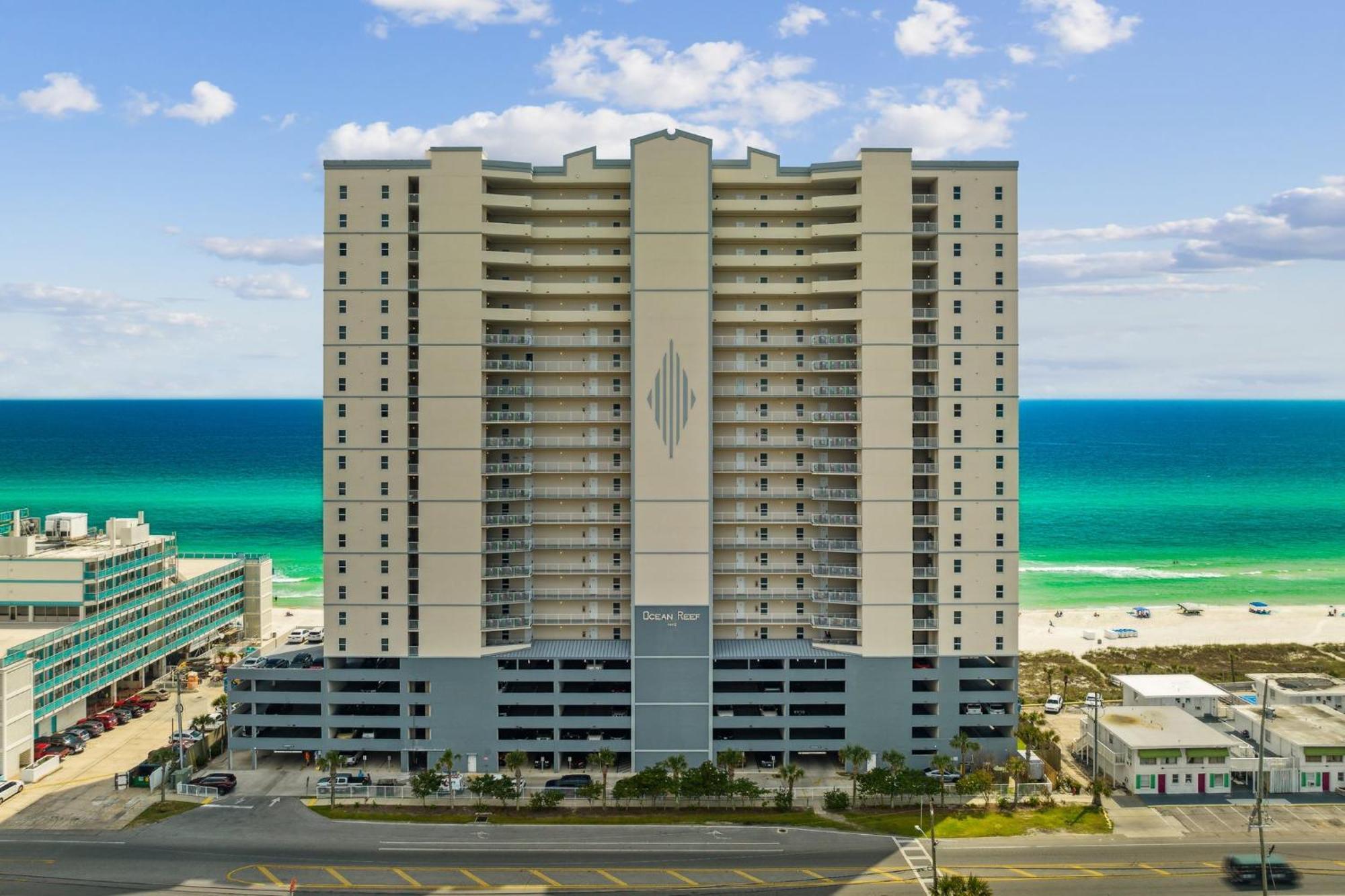 Ocean Reef Beach Resort! Beach Front! Free Seasonal Beach Chairs! By Dolce Vita Getaways Pcb Panama City Beach Exterior photo